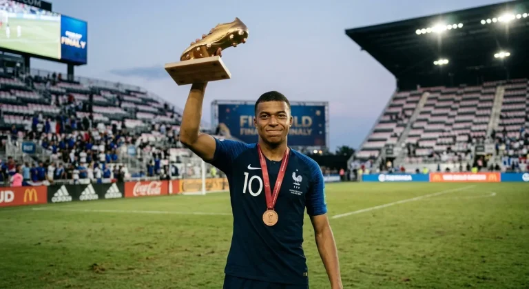 Mbappé: Zlatá kopačka a rekord 22 gólov, ale tím štvrtý